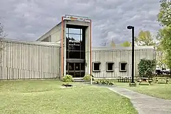 Face nord du Musée du Bas-Saint-Laurent en 2021.