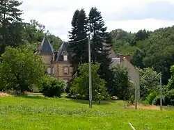 Le château de Lavallas en 2012.