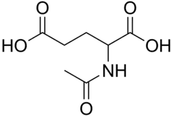 Image illustrative de l’article Acide N-acétylglutamique