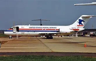 Un Douglas DC-9-15RC, semblable à celui impliqué dans l'accident.