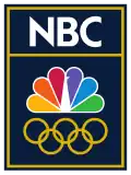 Logo utilisé par NBC Sports pour la couverture des Jeux olympiques.