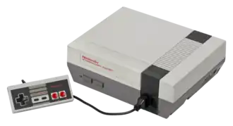 Console de salon Nintendo Entertainment System de Nintendo.