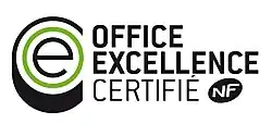 Logo NF Office Excellence Certifié