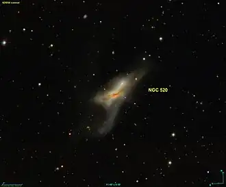 Image illustrative de l’article NGC 520