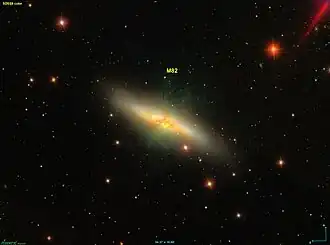 Image illustrative de l’article M82 (galaxie)