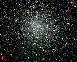 Image en couleurs composites de NGC 3201 obtenue avec l'instrument WFI (Wide-Field Imager) de l'ESO/MPG, télescope de 2.2 mètres à l'Observatoire de La Silla.