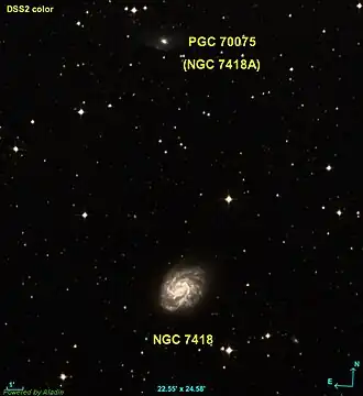 Image illustrative de l’article NGC 7418