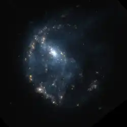 Autre version de NGC 922 de l'image prise par Hubble.