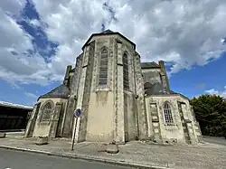 Chevet de l'église.