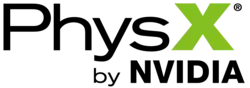 Description de l'image NVIDIA PhysX Logo.png.