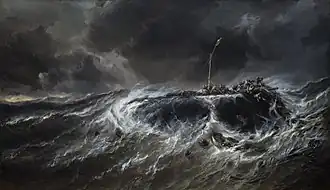 Naufrage du trois-mâts « Emily » en 1823 (1865)musée des beaux-arts de Nantes.