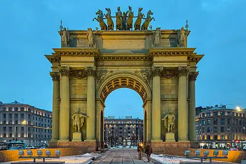 L'arc de triomphe de Narva.