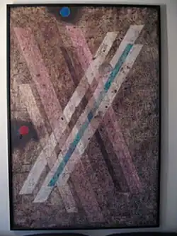 Blue Moon. Acrylique sur toile, 1985.