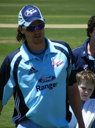 Photographie représentant Nathan Bracken, prise en 2009.