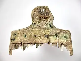 Peigne de type Thomas III, IVe – Ve&nbsp;siècle.