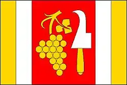 Drapeau de Neslovice