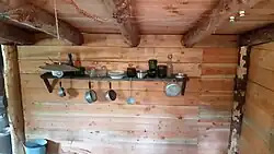 Intérieur - reconstitution du camp Nestor Perret