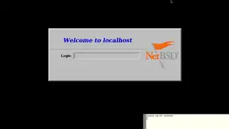 NetBSD 9.2 avec xdm.