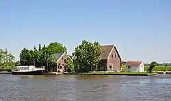 Le Paddegat, un cours d'eau dans la commune.