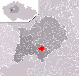 Localisation de Neumětely