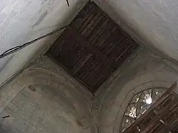 Le plafond de la tour.