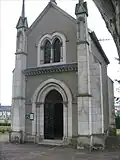 L'entrée de la chapelle Saint-Joseph.