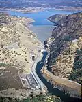 Barrage de New Melones, 2004.