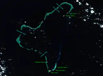 Vue satellite de Ngulu par la NASA