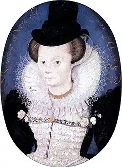 Portrait d’une inconnue, 1602, V&A.