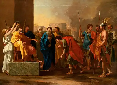 Nicolas Poussin, La continence de Scipion (1640)