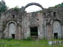 Vestiges du couvent de Niedermunster.