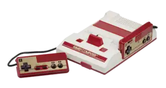 Console de salon Famicom de Nintendo.