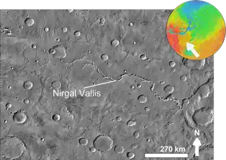 Image illustrative de l'article Nirgal Vallis