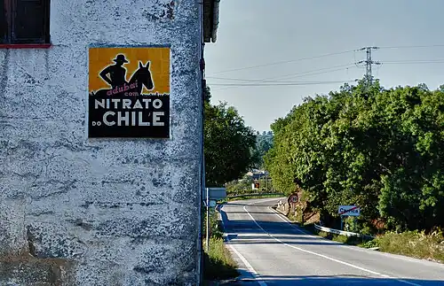 EN2, Vila Real, village de Carrica.