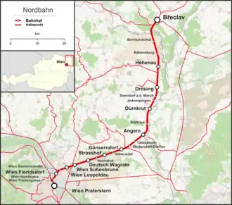 Voir la carte de la ligne.