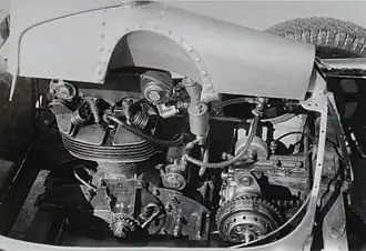 Moteur Manx dans une Cooper F3