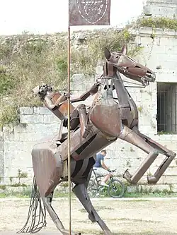 Cavalier à l'étendard