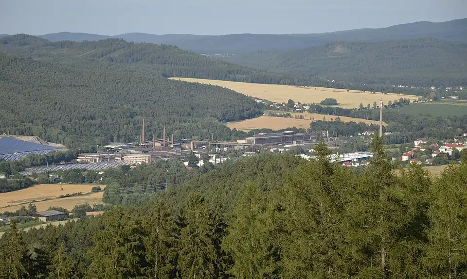 Nová Huť : usine sidérurgique.