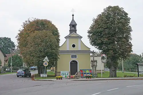 Chapelle à Očelice.