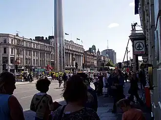 O'Connell Street, principale avenue de Dublin.