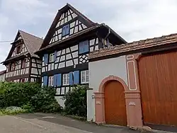 Fermes (XVIIIe-XIXe),9 et 11 rue de l'Église.