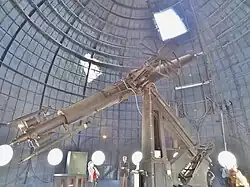 Lunette équatoriale de la Coupole Arago.