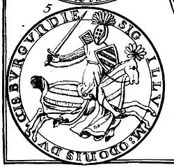 Dessein de chevalier.