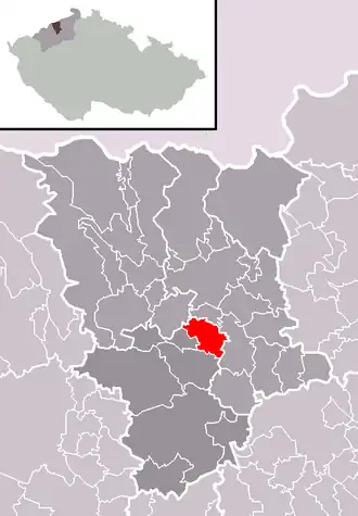 Localisation de Ohníč