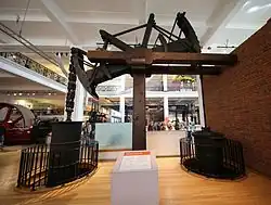 Machine à vapeur de James Watt conçue en 1769.