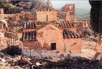 Ancien monastère Saint-Jean Baptiste (Prodrome) à Desphina.