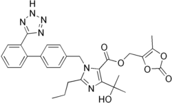 Image illustrative de l’article Olmésartan