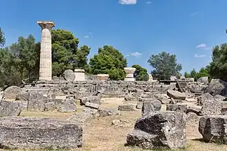Le temple de Zeus d'Olympie, Ve&nbsp;siècle