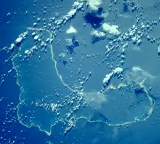 Photographie par satellite de la NASA.