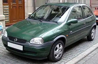 Opel Corsa B (1993).